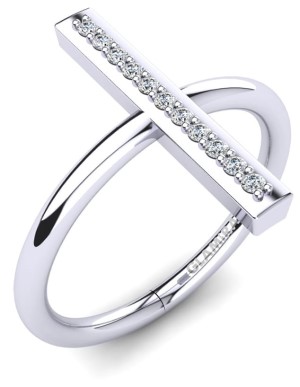 Platinium Diamond Ring