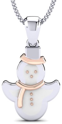 Snowman necklace for kids
